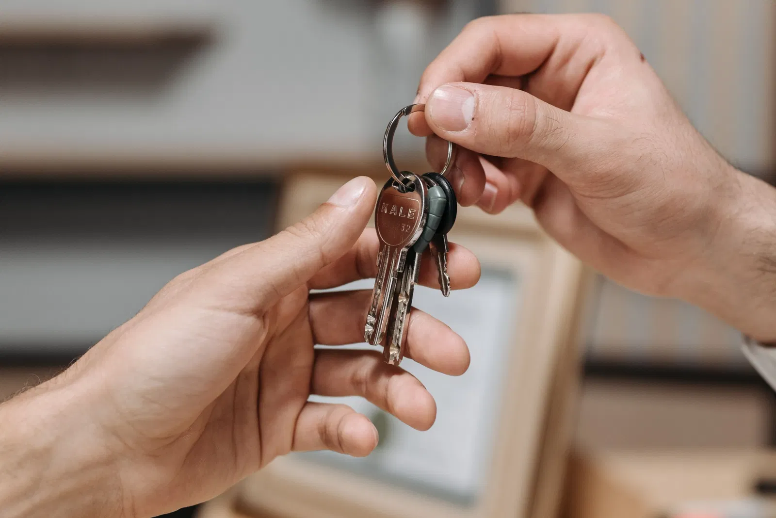 Remise de clés dans le cadre d’un projet immobilier